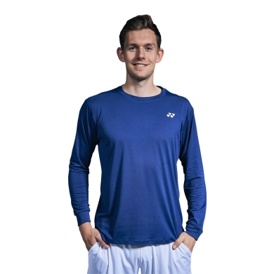 Yonex Langarmshirt Team Classic saphirblau Herren